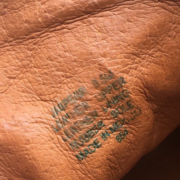 Steve Madden Bootie Jasperr Cuffed Tan Leather Size 9.5 Distressed - Picture 13 of 14